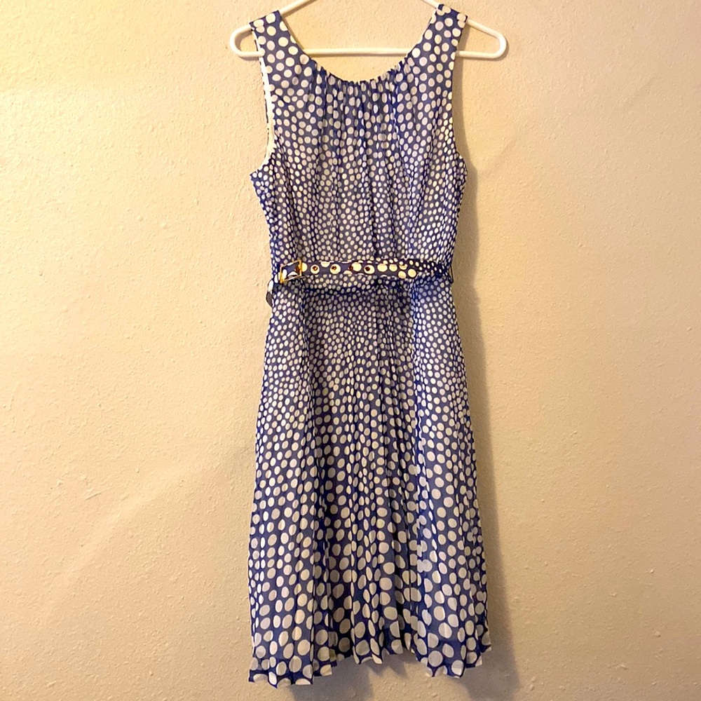 Trina Turk Pleated Skirt Belted Summer Dress 10